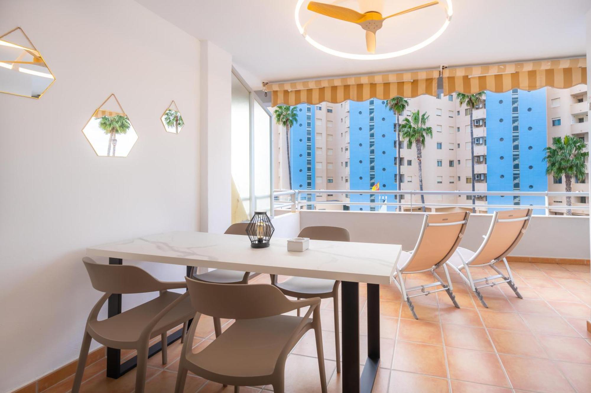 Aquamarina I Calpe, Apartement By The Beach Bagian luar foto