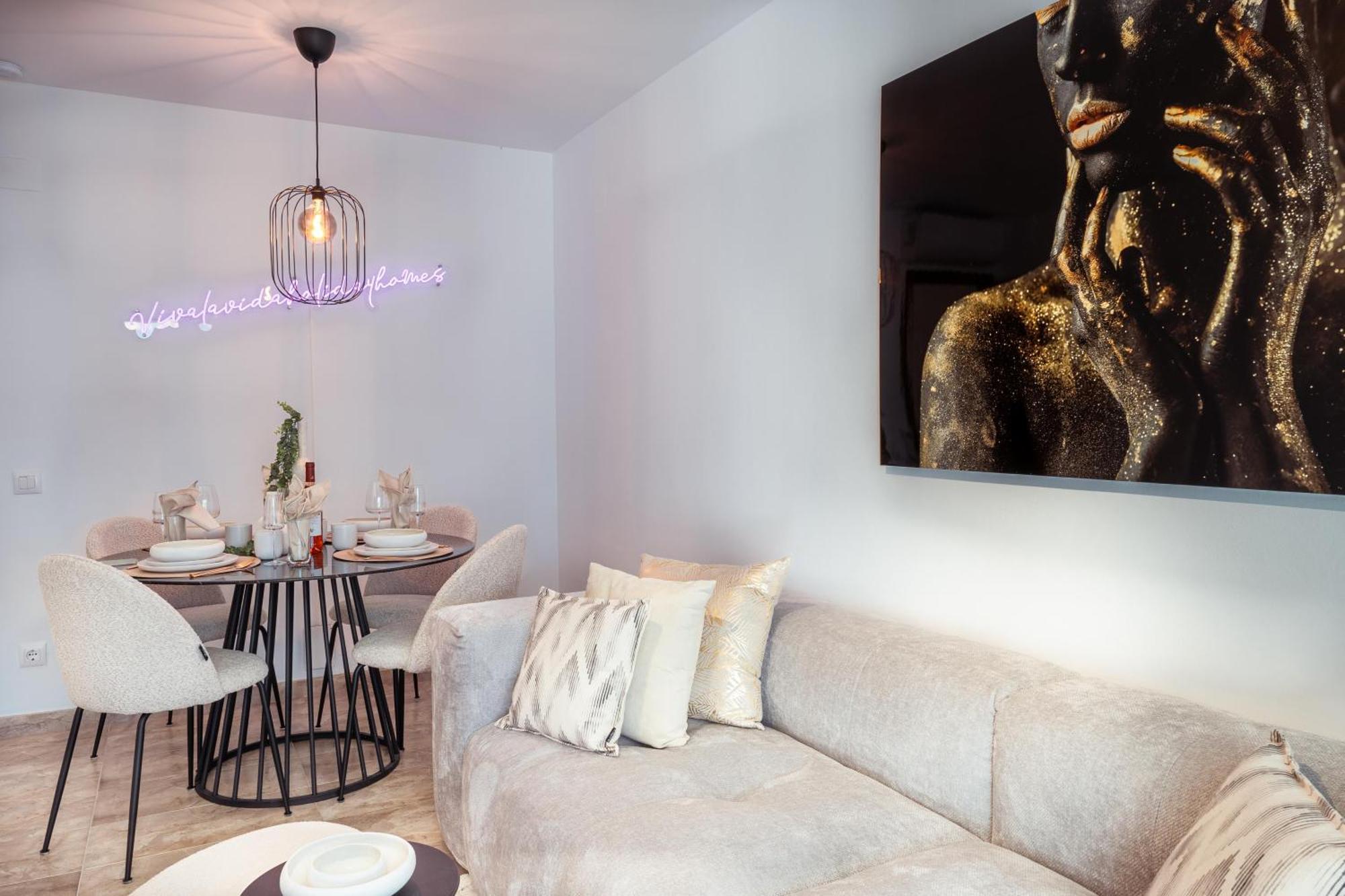 Aquamarina I Calpe, Apartement By The Beach Bagian luar foto
