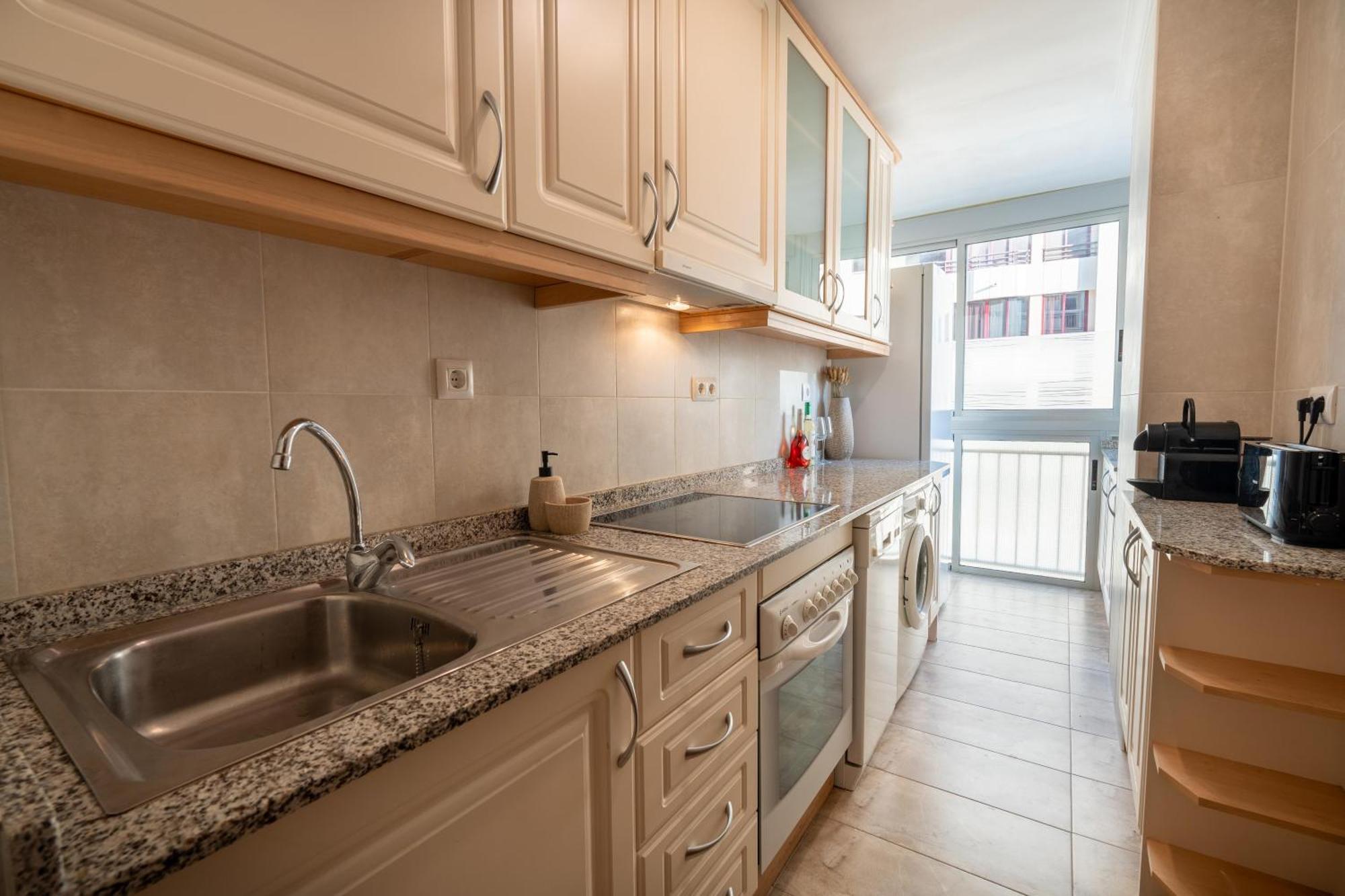 Aquamarina I Calpe, Apartement By The Beach Bagian luar foto
