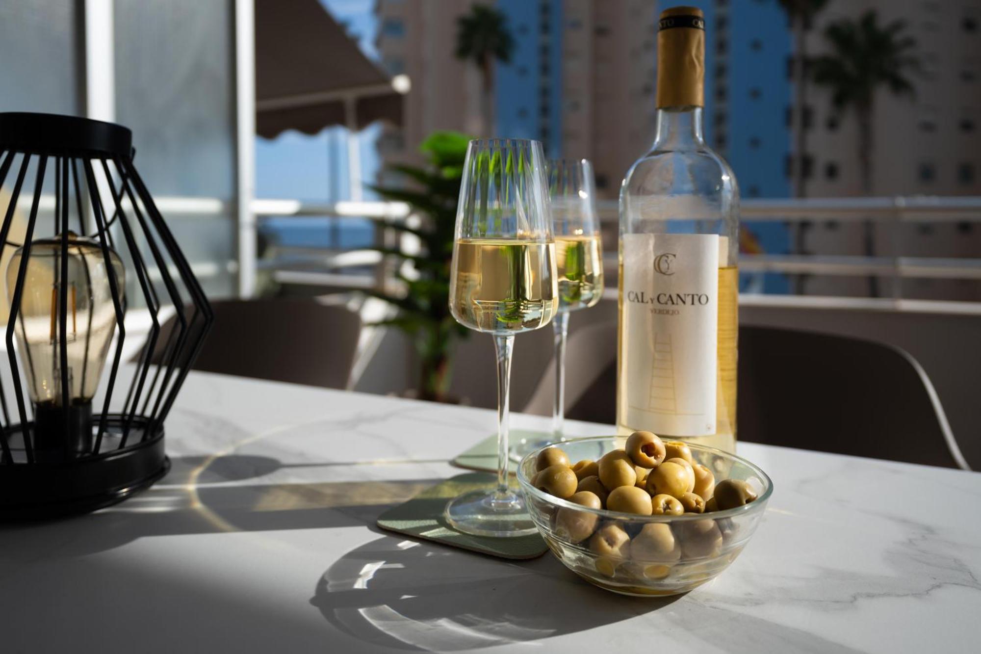 Aquamarina I Calpe, Apartement By The Beach Bagian luar foto